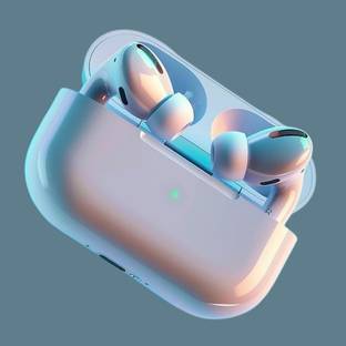 dinesh enterprises WIRELESS TWS AIRPOD black Earbud Bluetooth ANC-134 Bluetooth