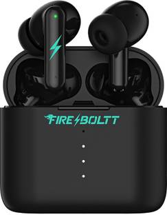 Fire-Boltt Antares Earbuds- BT, Ear Sensor, 10 min Charge, 40 ms Low Latency, Dual Pairing Bluetooth