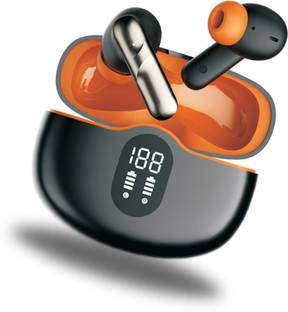 CIHROX Poppin TWS Earbuds Upto 100Hrs. Playback, ENC, Game Mode with ASAP Charge Bluetooth