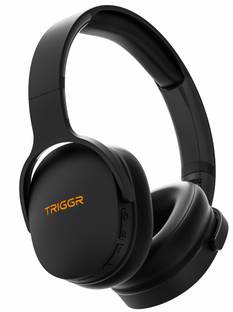 TRIGGR Trinity 2 with Dual Pairing, ENC, Fast Charge, 50H Battery, Rubber Finish, v5.3 Bluetooth