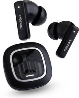 TRIGGR Apex S1 with Dual Pairing, 100H Battery, Quad Mic ENC, Rapid Pair, Rubber Finish Bluetooth
