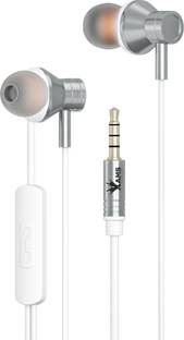 AAMS A155 in Ear Wired Earphones with Mic | 10mm Powerful Driver for Stereo Audio Wired