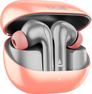 boAt Airdopes 155 w/ 40 hrs Playtime,In-Ear Detection,Quad Mics ENx Tech,ASAP Charge Bluetooth