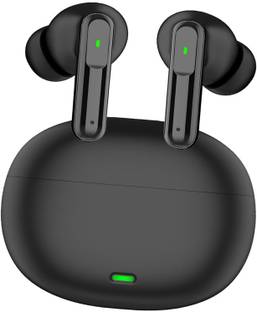 WEROX Stylish Earbuds with Gaming Pods, 200H Playtime, Quad Mic ENC Bluetooth Gaming