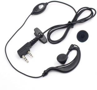 favone 2 Pin D-Type Headset Earpiece for uv5r bf uv 82 walkie walkie Wired packed 2 Wired