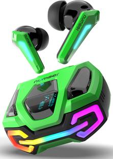 Number Super Buds GT M9 Gaming TWS Earbuds, 60Hr Playback, ANC, 4 Mic ENC, Dual Pairing Bluetooth