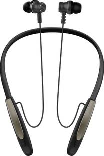 Bxeno BX-Elite- 48 Hour Playtime Bluetooth Headphone Neckband Earphone (Black9) Bluetooth