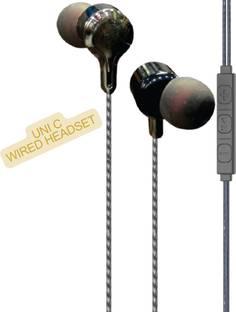 ModishOmbre UNIC Black Type C Headset With Mic Wired