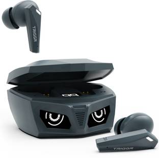 TRIGGR Kraken X1 with Battery Display, 40ms Latency, Quad Mic ENC, 40 Hr, v5.3 Bluetooth