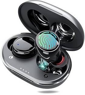 Edyell C5M Earbuds with 80 HRS Playtime, Deep Bass for Sports and Workout Bluetooth