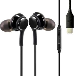MSNR Type C Wired Stereo Earphone Surround Stereo HD Call Metal Headset With Mic Bluetooth & Wired Gaming