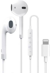 X88 Pro Wired in Ear Earphone With Lightning Connector, MFI certified - Mic Wired without Mic