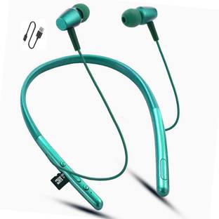 IZWI Retractable Neckband Wireless Bluetooths Earphones Stereo Wireless Headphones Bluetooth