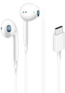 JAZX Type-C Wired Earphone /Headphones with mic (Compatible for S22/S22 Ultra/S23 5G) Wired
