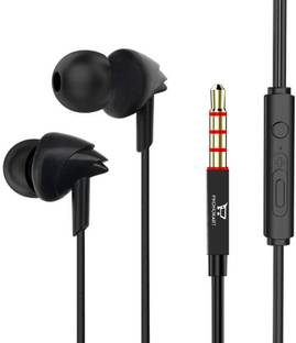 PHONOKART Harmony Earphone With Mic ( Black ) Wired