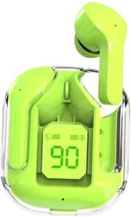 La Shades Latest Trendy AIR31 Transparent TWS Bluetooth Earbuds with LED indicator Bluetooth