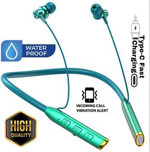 GREE MATT N80 Vibration Alert 48 Hours Playtime Cancellation Waterproof Neckband B98 Bluetooth