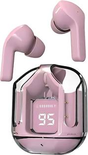 PODJAM Ultrapods TWS Bluetooth Earbuds with Touch Control and Cool Transparent Design Bluetooth