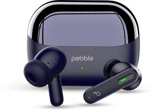 Pebble BlissBuds Ace Deep Bass Clear Sound, ANC, ENC with Quad Mic, Low latency Mode Bluetooth
