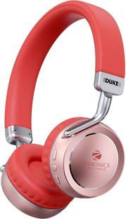ZEBRONICS Zeb-Duke 2, with 60h Backup, BT v5.4, Gaming Mode, ENC, Deep Bass, Dual Pairing Bluetooth
