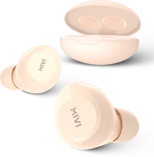 Mivi DuoPods K1 compact earbuds,AI-ENC,TWS with 42H Playtime,Deep Bass,Made in India Bluetooth