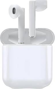 AJ HUB Twin Dual Wireless Bluetooth Stereo Headset i12 With Active Noise Cancellation Bluetooth