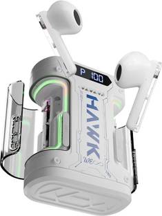 Walta Elite Hawk-151 TWS Gaming Earbuds, Gliding Blade Sound, Metal Glider Design Bluetooth