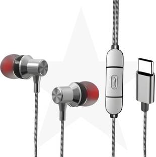 Bxeno Type C Handsfree with Mic Nord CE4/Nord 3/Nord CE 3 Lite/Nord CE 2[11M] Wired Gaming