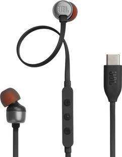 JBL Tune 310C, Hi-Res Audio with DAC , 3-Button EQ , Compatible with USB-C Devices Wired