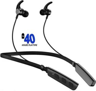 MasterGogo BLUETOOTH NECKBAND 40 HOURS BETTERY BACKUP LONG BETTERY LIFE Bluetooth Headset