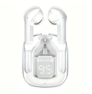 Ezerio Air 31 Ultrapods TWS Earbud, Bluetooth Earbuds with Display, Transparent Design Bluetooth