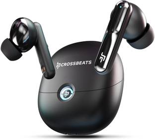 CrossBeats Sonic 3 In-Ear ANC TWS|360 Spatial Audio|100hr Playtime|3D Sound|40ms Latency Bluetooth