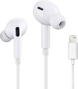 Basics IND X14L Lightning Earphones Compatible for iPad iPhone Headphones 1 Wired