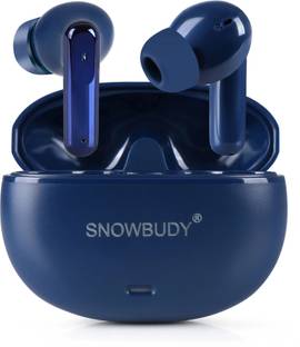 snowbudy Atome Bluetooth Earbuds, 42+Hrs Playtime, HD Call IPX 4.0 Sweat Proof Earbuds Bluetooth Gaming