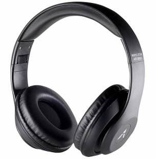 ADCOM Shuffle Over-Ear Wireless Bluetooth Headphones (Black) Bluetooth