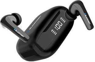 Blaupunkt BTW300 Moksha+ True ANC Earbuds, 4 Mics, CRISPR ENC, Blink Pair, Ambient Mode Bluetooth