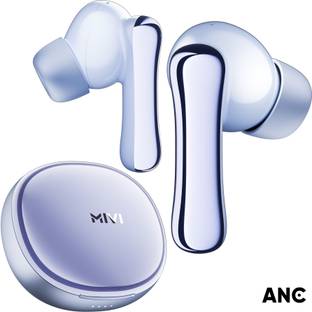 Mivi Superpods Halo, 60Hrs PT, Spatial Audio, 35db ANC, Equalizer App Supp, Fast Chg. Bluetooth
