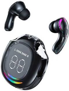 BOTIFY Ultrapods Pro Max Transparent black Trending Truely wireless bluetooth BR 54 Bluetooth