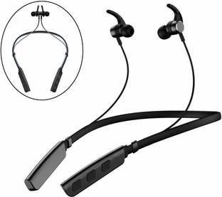 Worricow Extra Bass Wireless Neckband Headset Portable Sweatproof Noise Cancellation Bluetooth Gaming