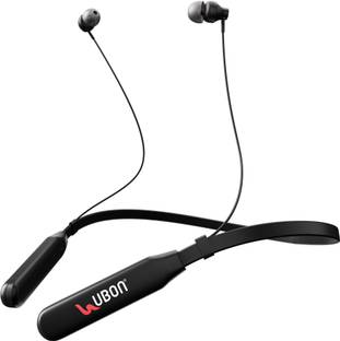 Ubon CL-355 Wireless v5.0 Neckband with 24Hours Playtime|Dual Pairing|250mAh Battery Bluetooth