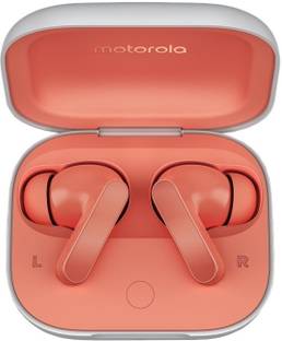 moto buds with Hi-Res Audio, Large 12.4mm driver, 42 hrs playback & IPx4 rating Bluetooth