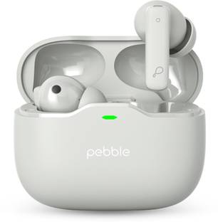 Pebble BlissBuds Ultra with Deep Bass, ANC, ENC Quad Mic, Dual Pairing, Clear Voice Bluetooth Gaming