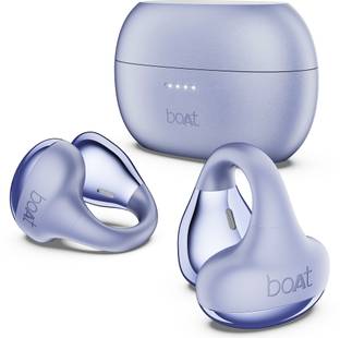 boAt Airdopes Loop with Clip-On Fit, Air Conduction Tech, 50HRS Battery, Fast Charge Bluetooth