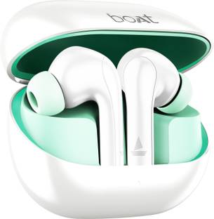 boAt Airdopes 155 w/ 40 hrs Playtime,In-Ear Detection,Quad Mics ENx Tech,ASAP Charge Bluetooth