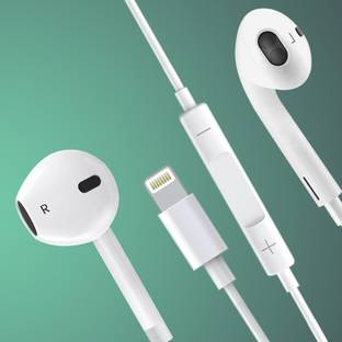 MARS Wired Earbuds for Headphones with Lightning Connector Earphones Wired