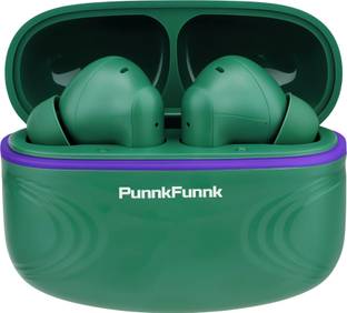 PunnkFunnk Fusion IV Superstar Wireless Earbuds - 50 Hours Playtime, Deep Bass Bluetooth