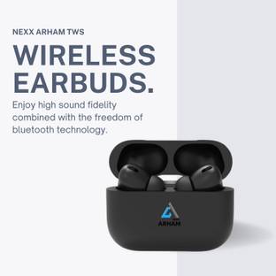 NEXX ARHAM TRUE WIRLESS BLUETOOTH AIR_PODS WITH GOOD SOUND QUALITY BASS+10 H Playtime Bluetooth