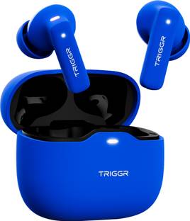 TRIGGR Apex S2 2025, Dual Pairing, 60H Battery, Preset EQ, Quad Mic ENC, Rubber Finish Bluetooth