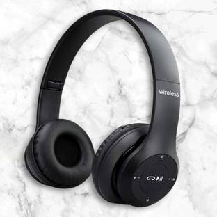 Zohlo Over-Ear Wireless Bluetooth Headphones with FM, TF Card & Aux Support Bluetooth