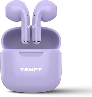 TEMPT Dots TWS with 13mm Drivers, 15 Hours of Play Time & 100 Hours of Standby Time Bluetooth